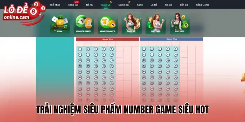 Vivu88 - Trải Nghiệm Quay Thưởng Uy Tín, Minh Bạch Nhất 2026 2 Trải nghiệm siêu phẩm Number Game siêu hot